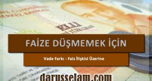 Vade Farkı Faiz İlişkisi