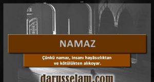 Bir İbadet Olarak İlle de Namaz