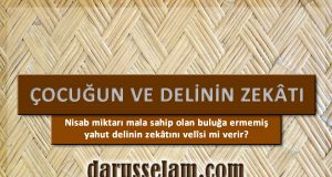 &Ccedil;ocuğun ve Delinin Zekatı