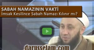 Video Fetva Sabah Namazının Vakti Ne Zaman