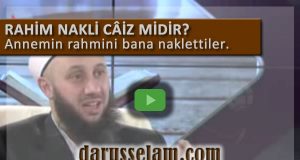 Rahim Nakli Caiz midir?