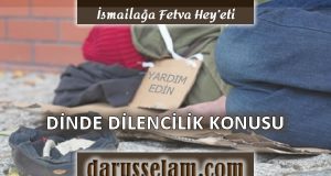 İslamda Dilencilik